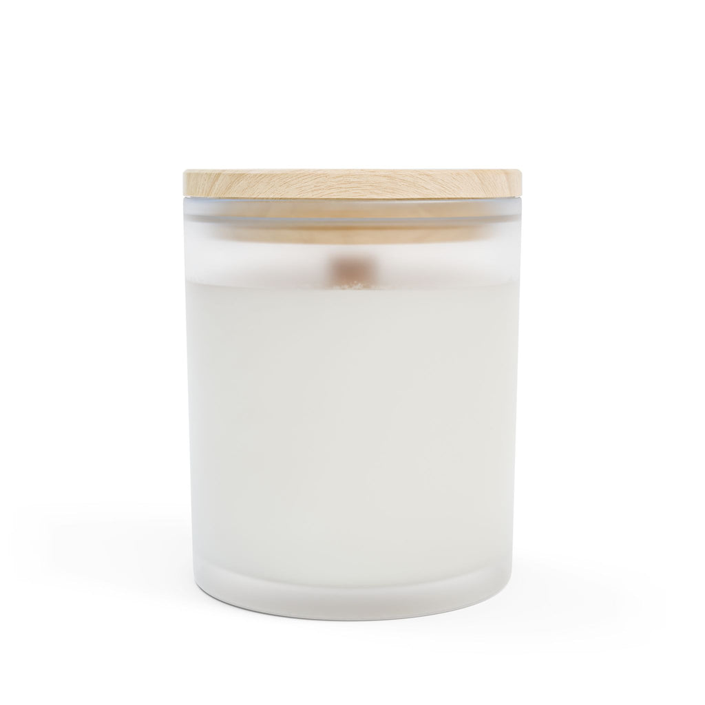 Frosted 11oz Celebration Candle — “50” Gold Anniversary Design - Style 'A'