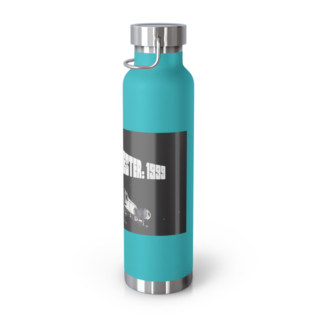 Manchester Graphic Insulated Water Bottle — 22oz Copper Vacuum Flask - Style 'A'