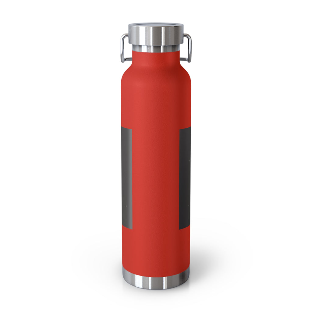 Manchester Graphic Insulated Water Bottle — 22oz Copper Vacuum Flask - Style 'A'