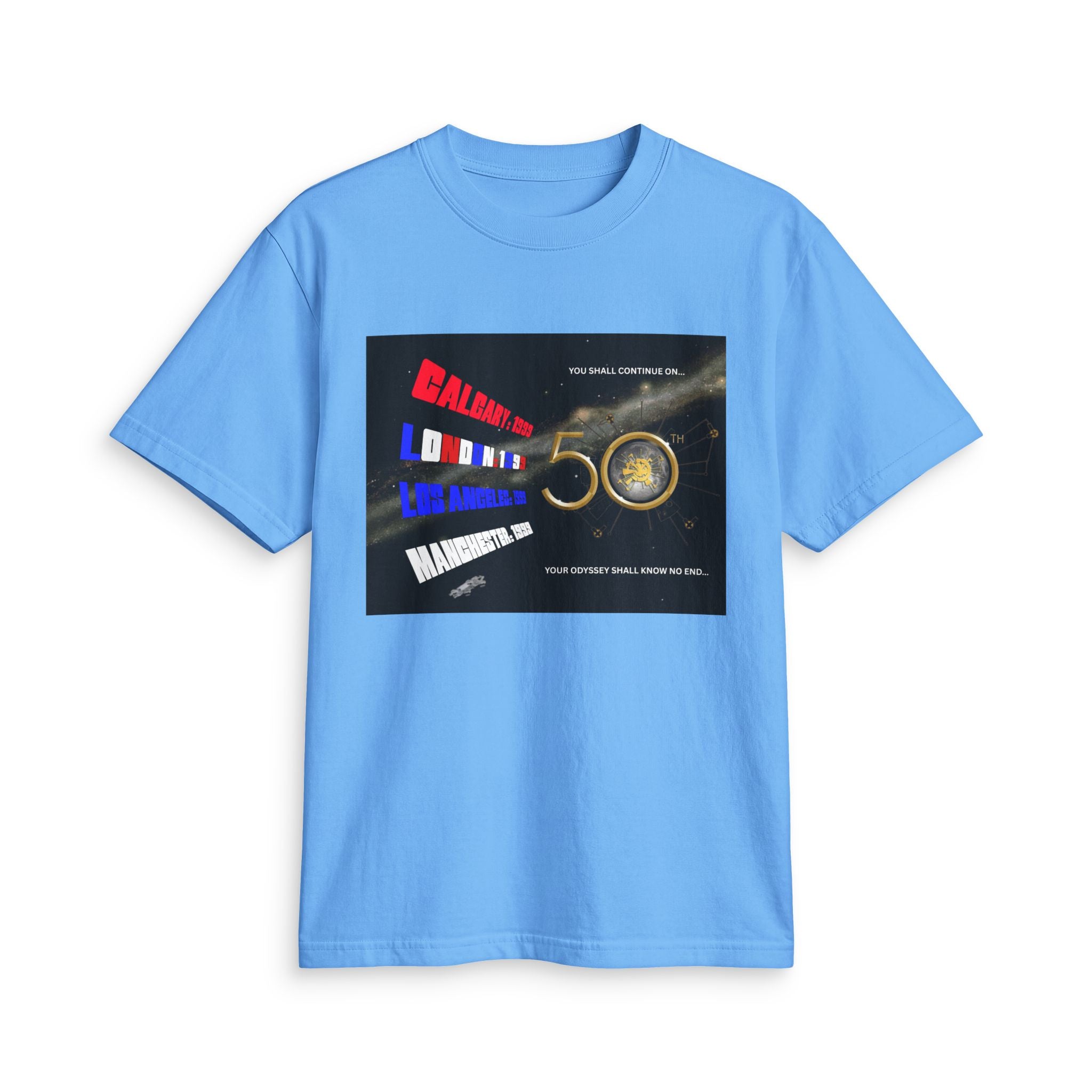 Manchester 1999 50th Anniversary T-Shirt - Style 'D'