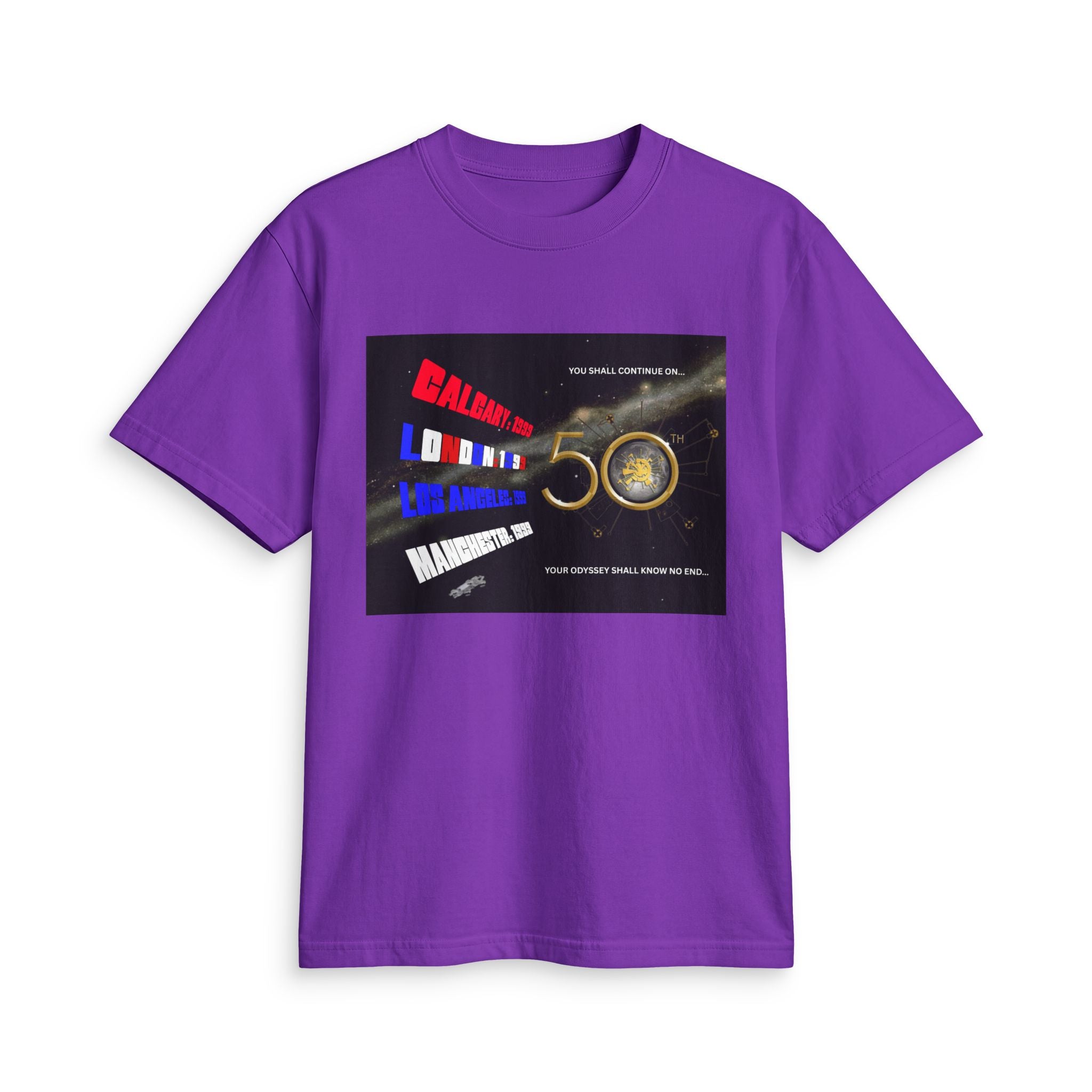 Manchester 1999 50th Anniversary T-Shirt - Style 'D'