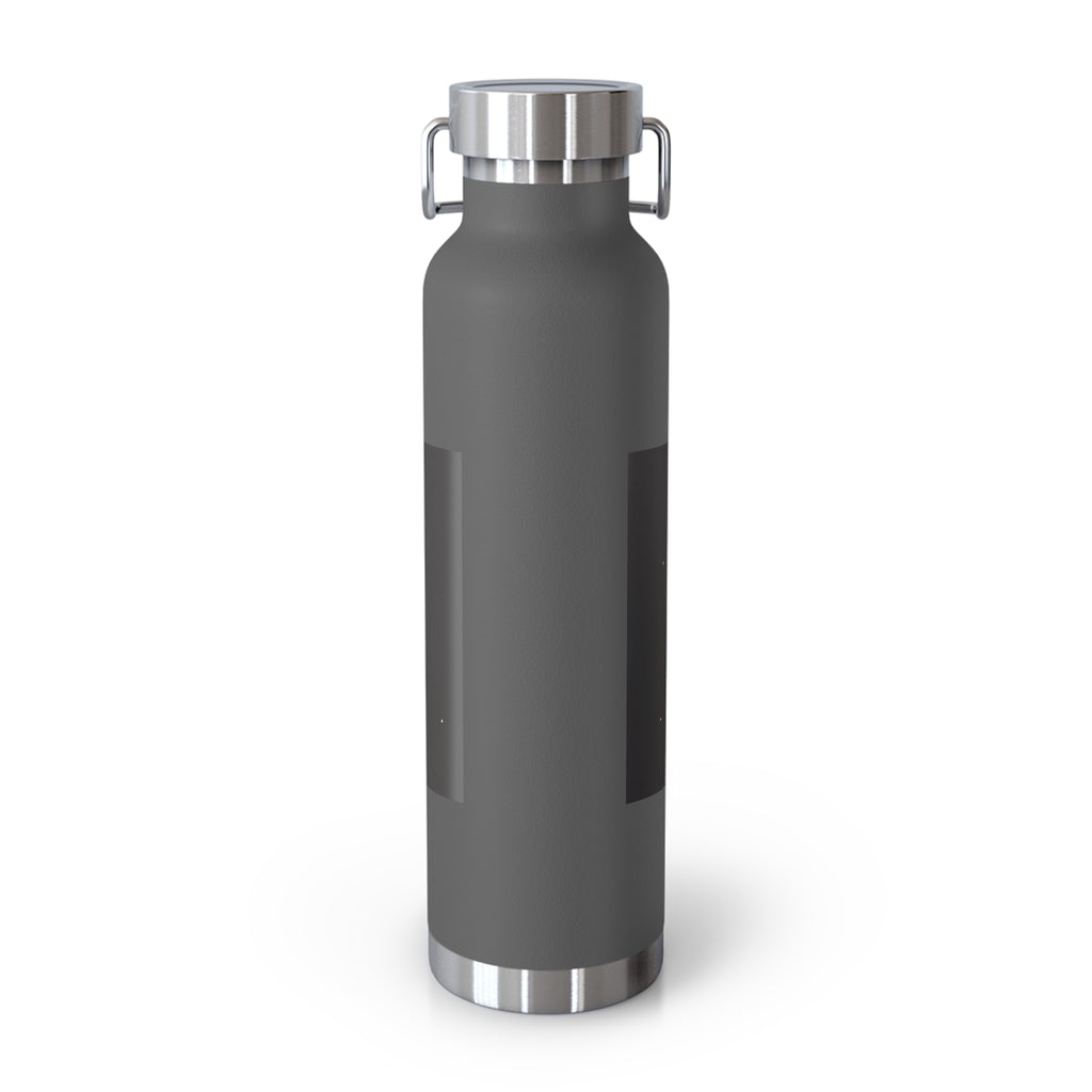 Manchester Graphic Insulated Water Bottle — 22oz Copper Vacuum Flask - Style 'A'