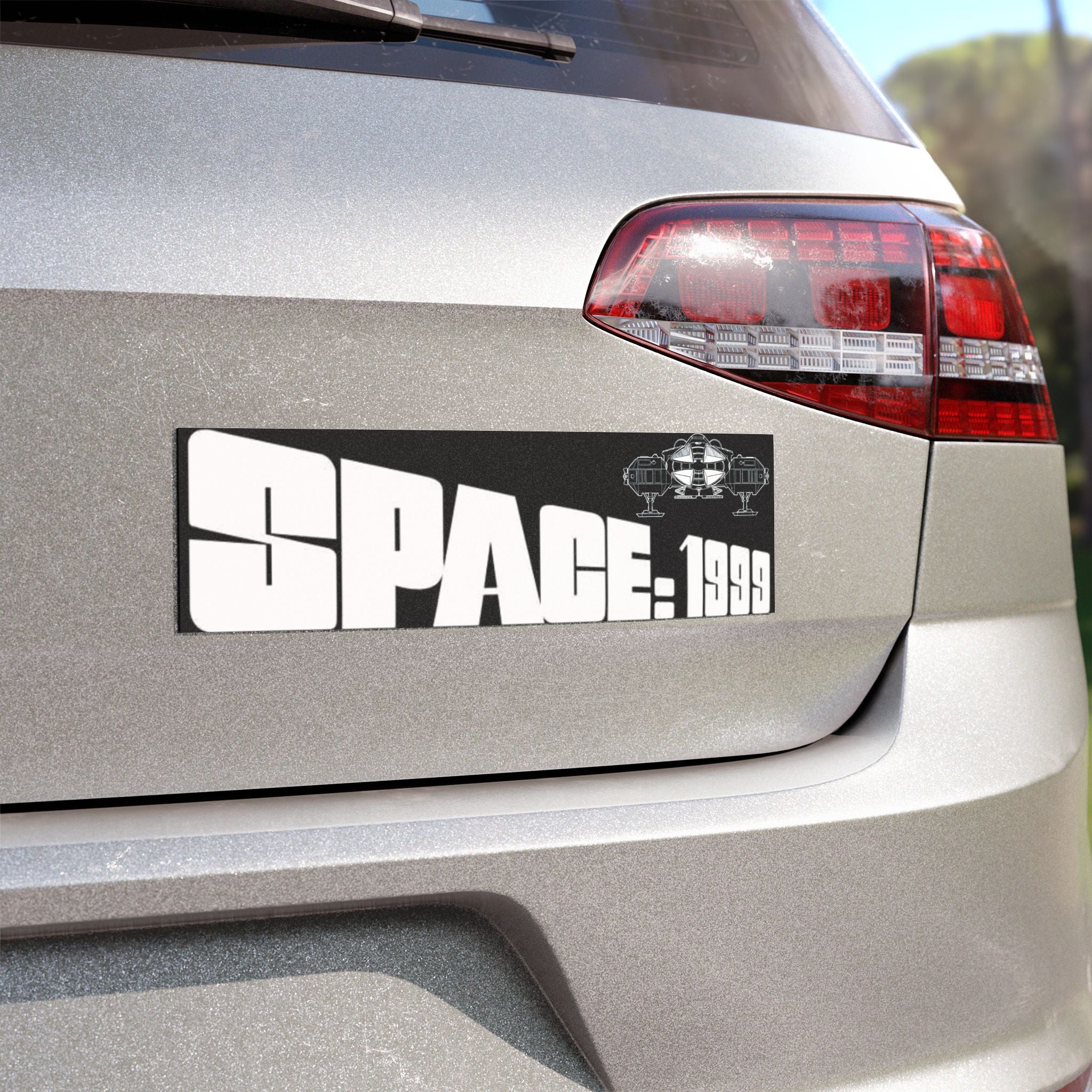 Space: 1999 Car Magnet — Retro City Pride Bumper Sticker