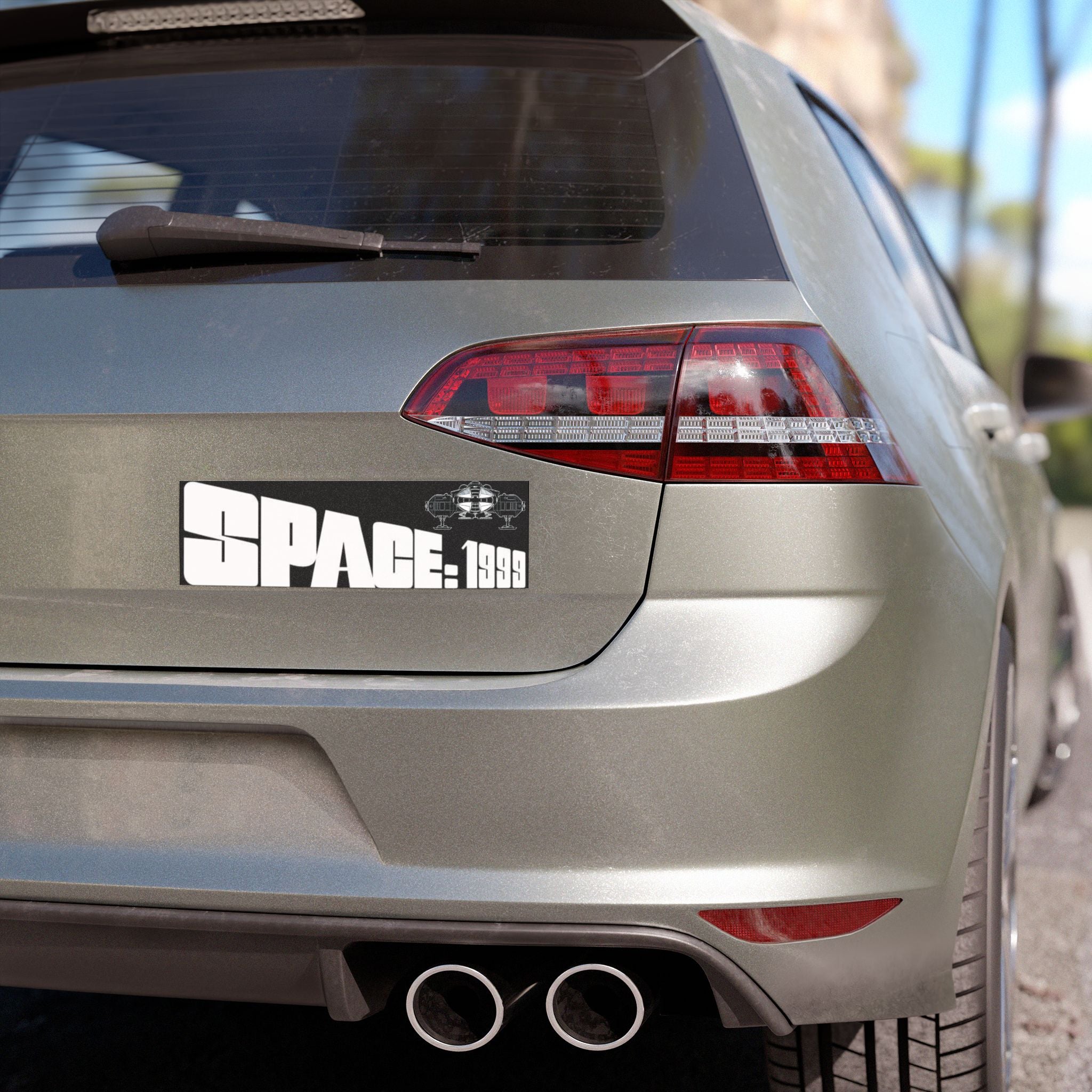 Space: 1999 Car Magnet — Retro City Pride Bumper Sticker