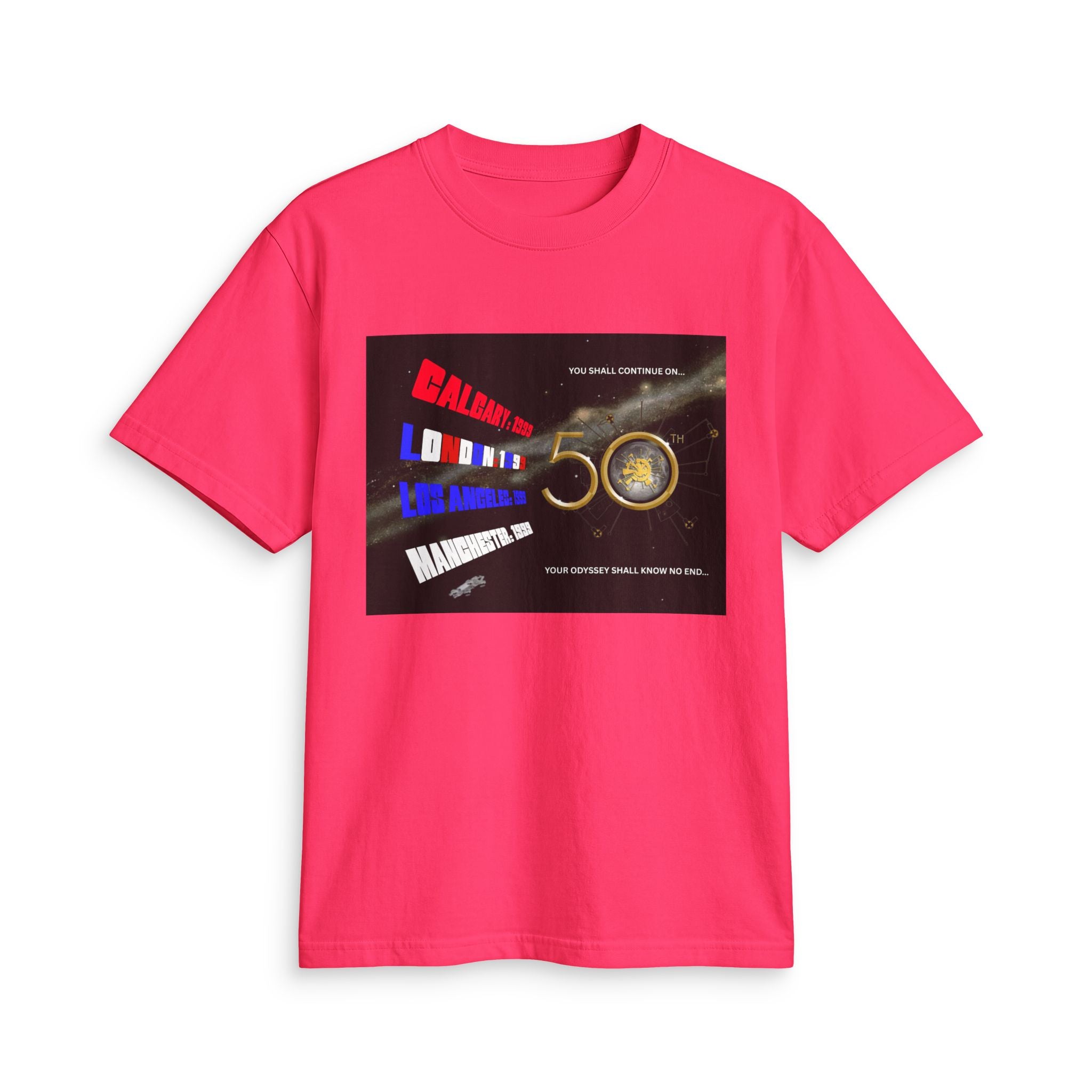 Manchester 1999 50th Anniversary T-Shirt - Style 'D'