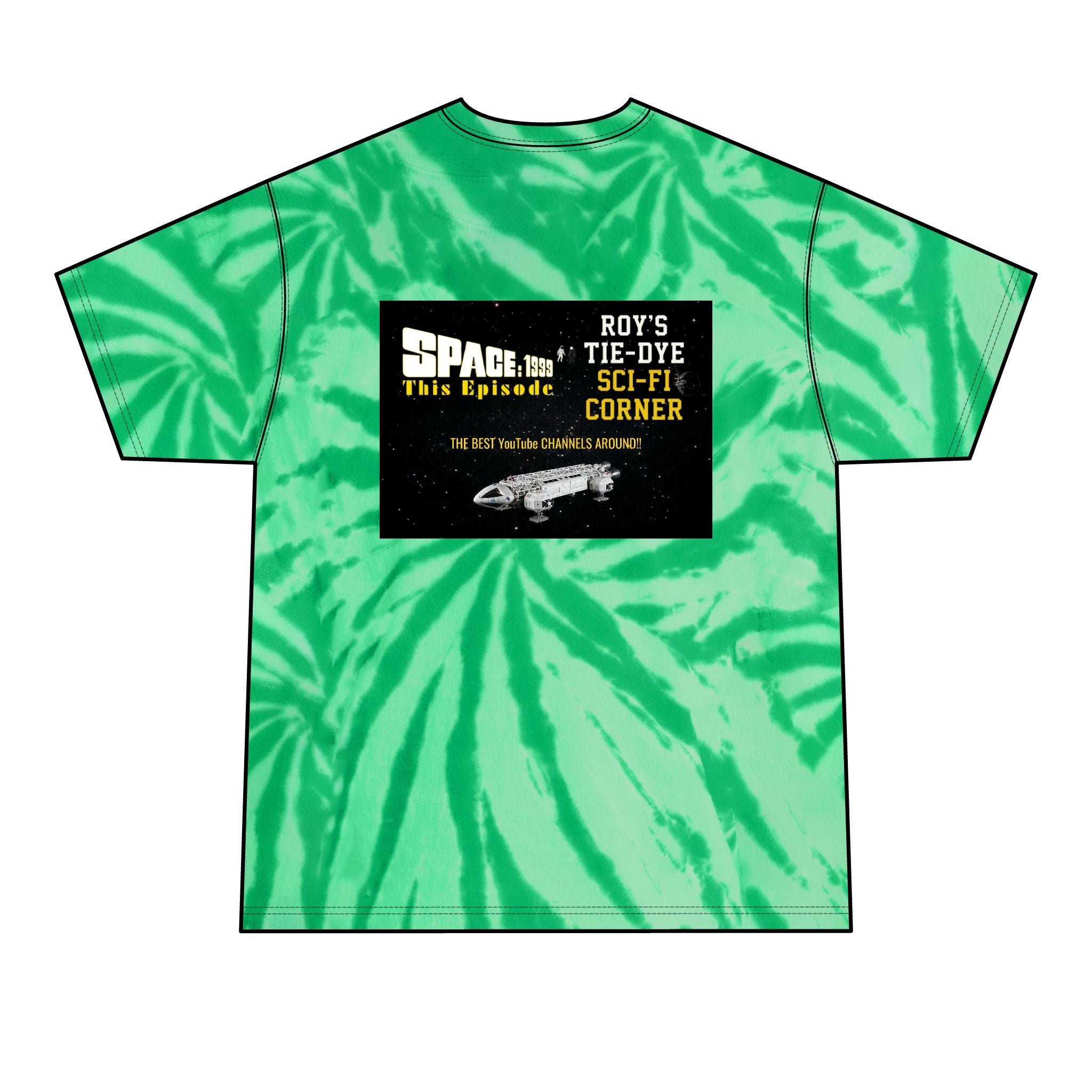 "Return to Moonbase Alpha" Limited Edition T-Shirt Roy's Tie-Dye Sci‑Fi & Space: 1999 - This Episode