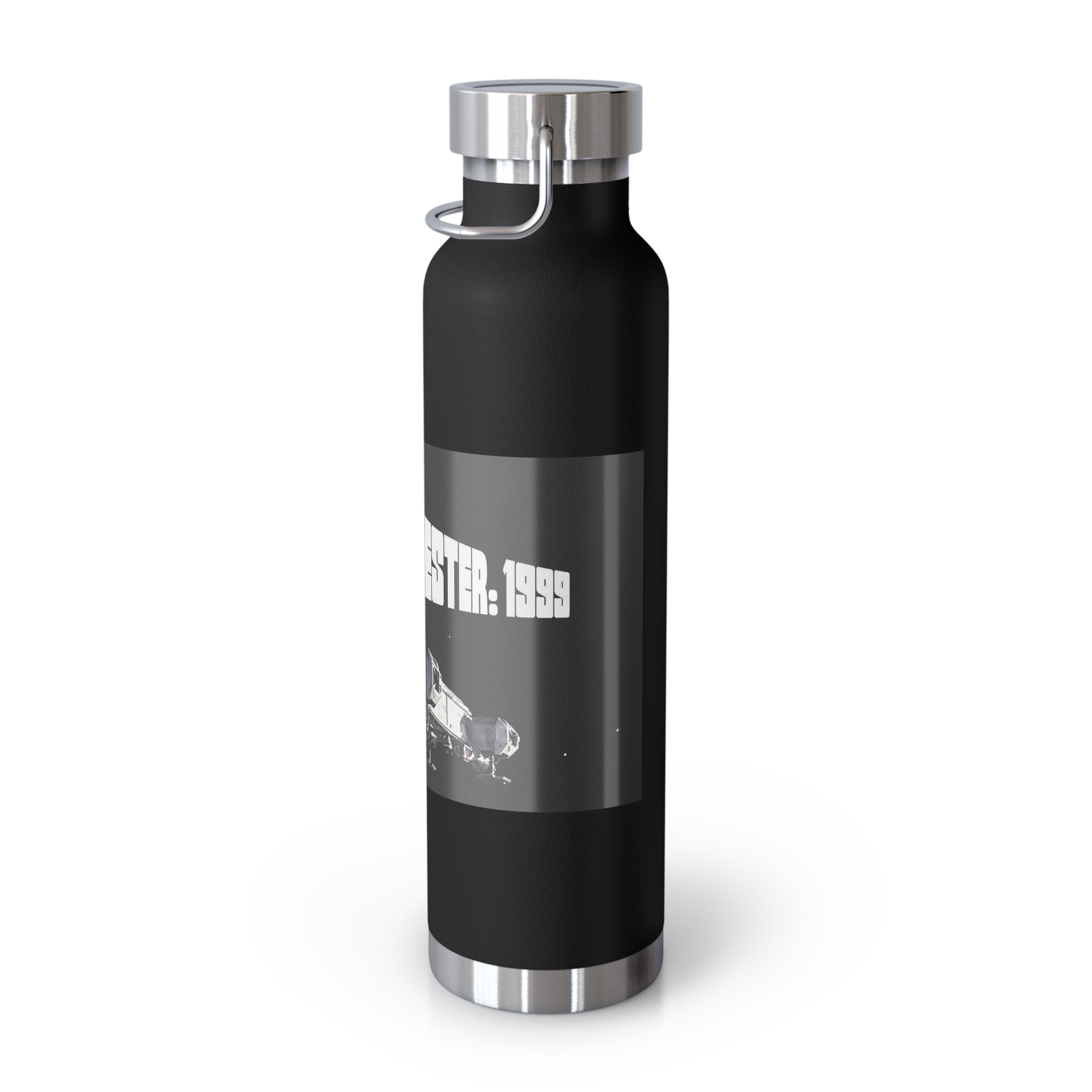 Manchester Graphic Insulated Water Bottle — 22oz Copper Vacuum Flask - Style 'A'
