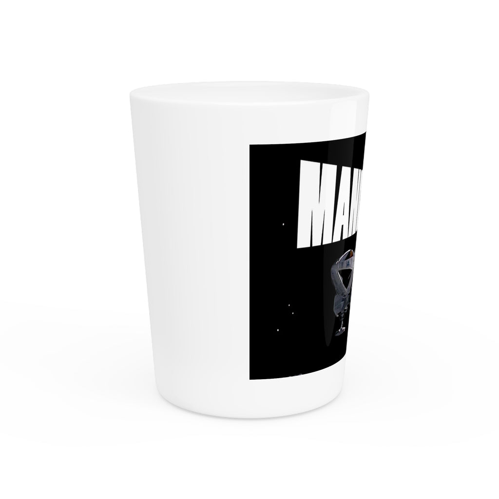 Manchester: 1999 Spacecraft Shot Glass - Style 'A'