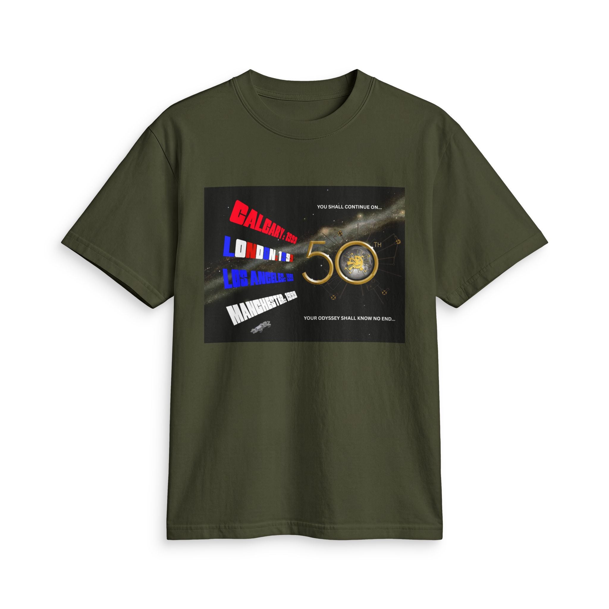 Manchester 1999 50th Anniversary T-Shirt - Style 'D'