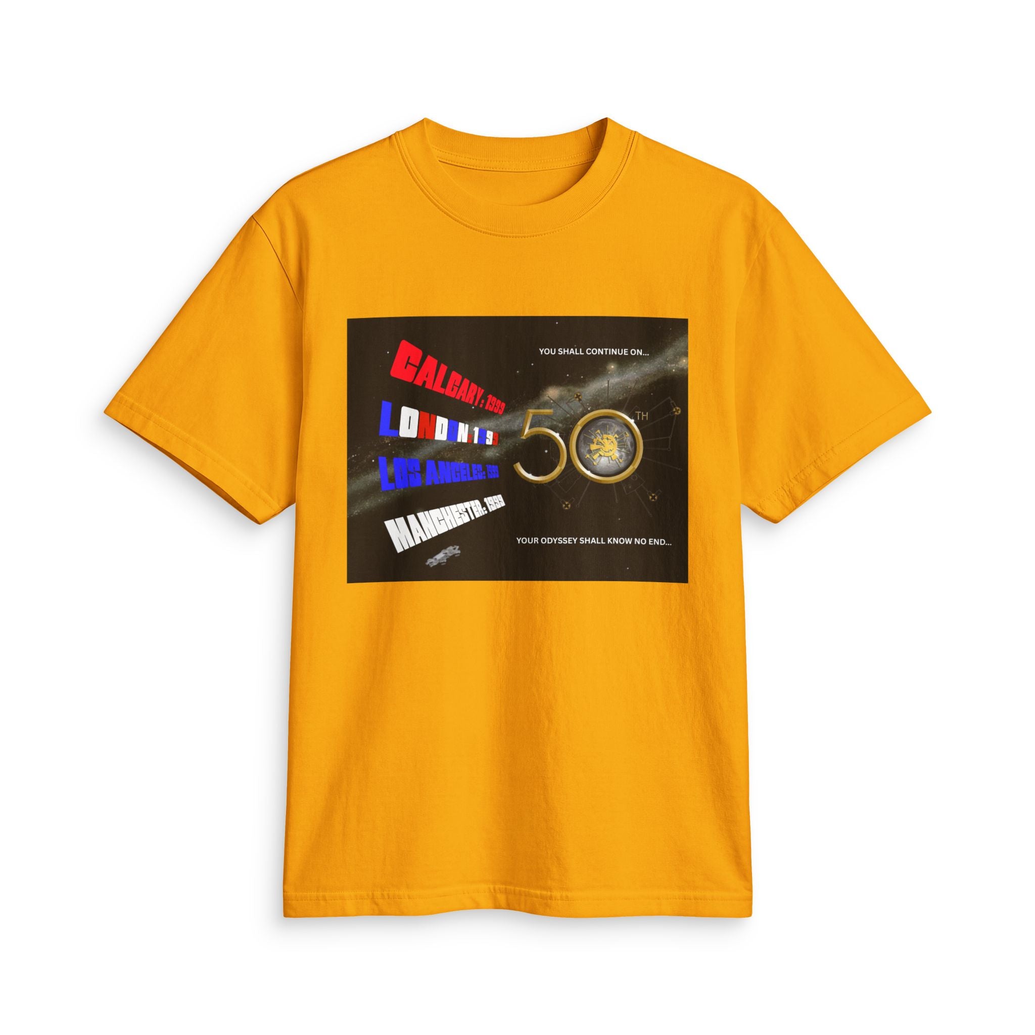 Manchester 1999 50th Anniversary T-Shirt - Style 'D'