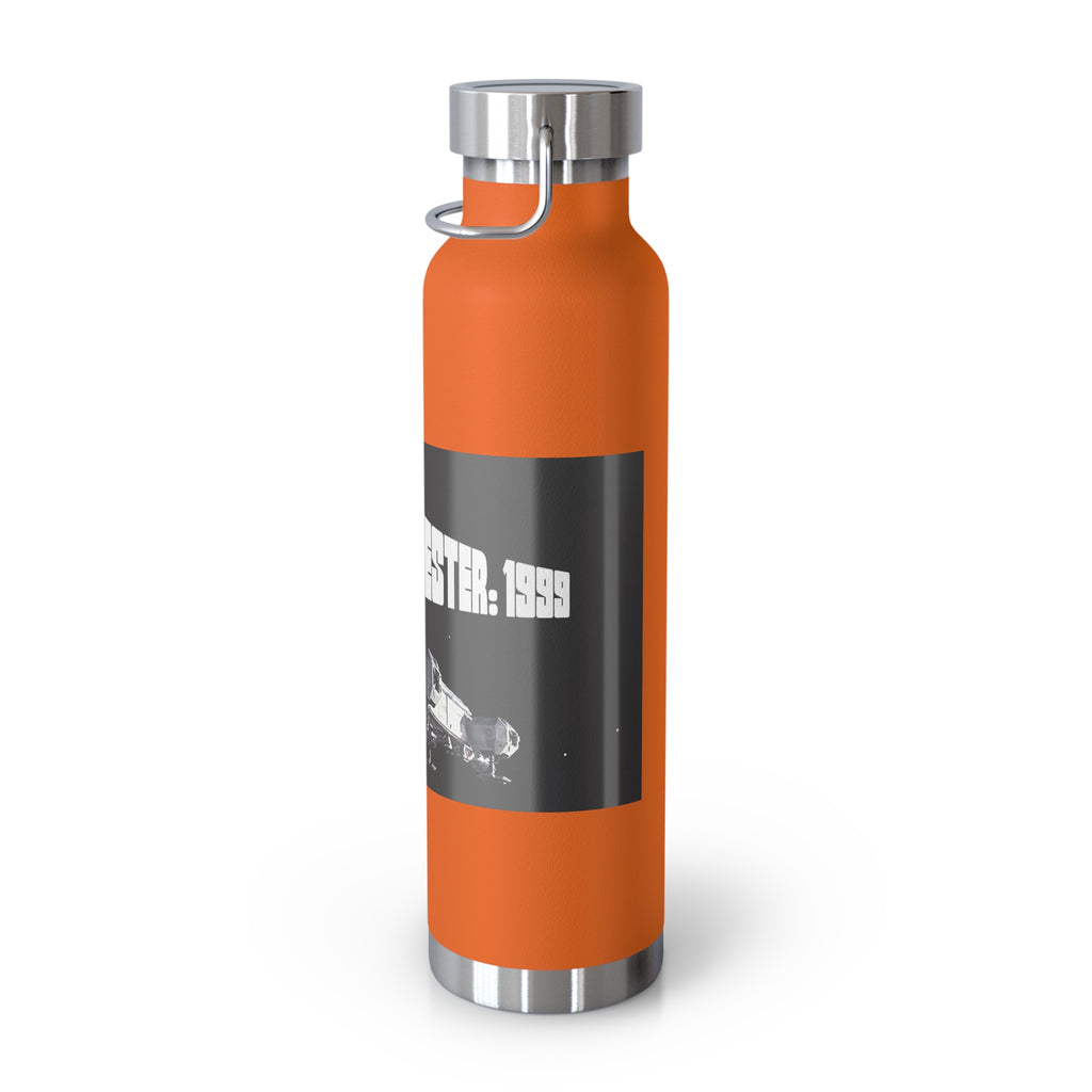 Manchester Graphic Insulated Water Bottle — 22oz Copper Vacuum Flask - Style 'A'
