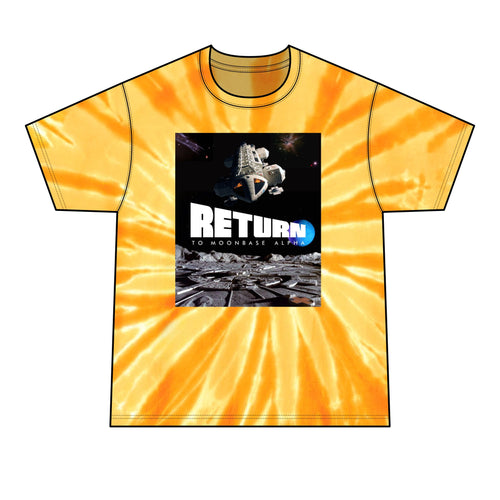 "Return to Moonbase Alpha" Limited Edition T-Shirt Roy's Tie-Dye Sci‑Fi & Space: 1999 - This Episode