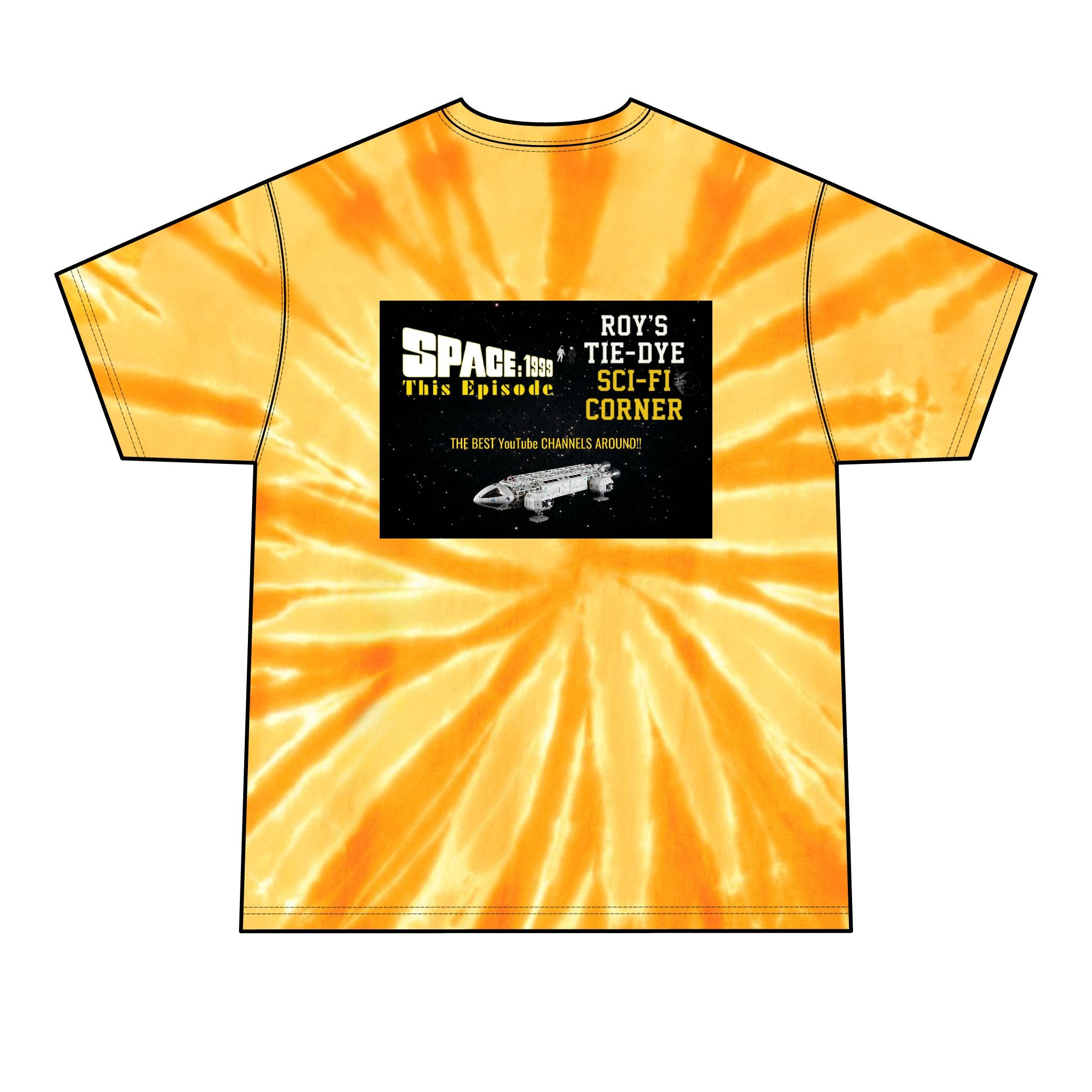 "Return to Moonbase Alpha" Limited Edition T-Shirt Roy's Tie-Dye Sci‑Fi & Space: 1999 - This Episode