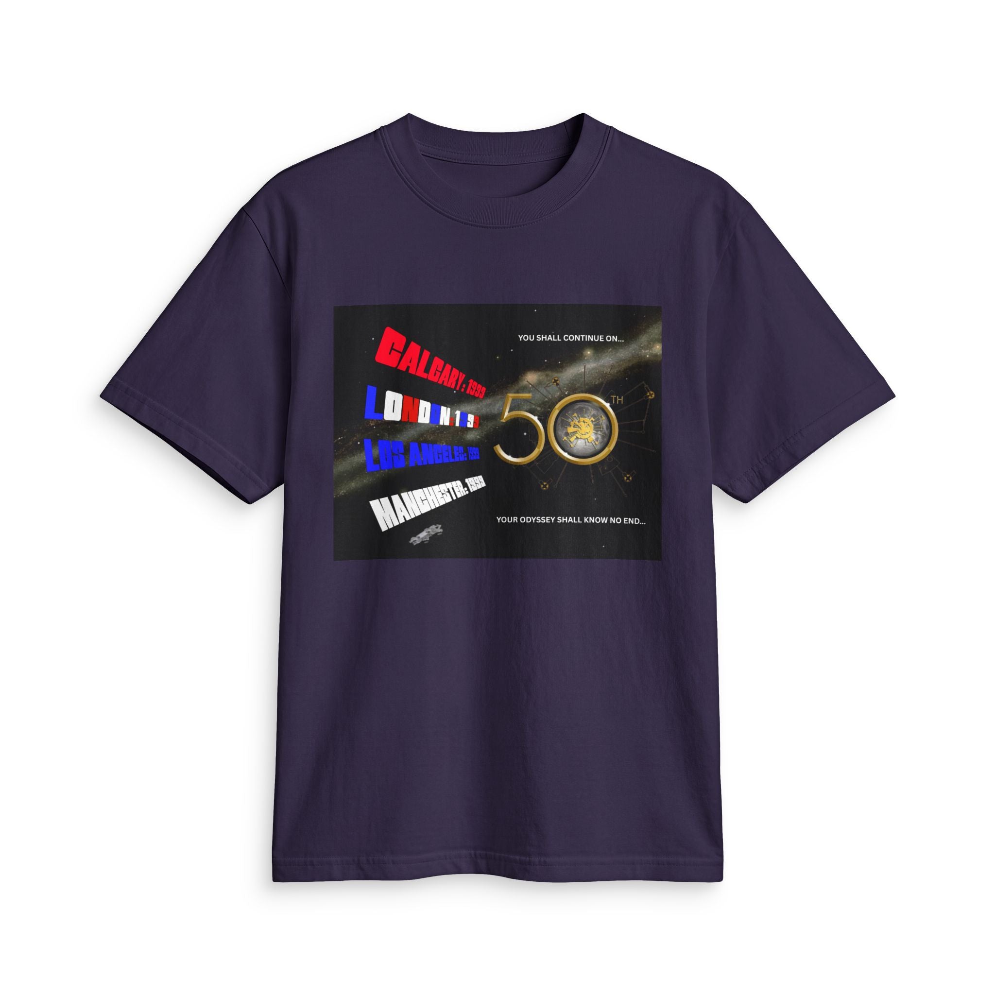 Manchester 1999 50th Anniversary T-Shirt - Style 'D'