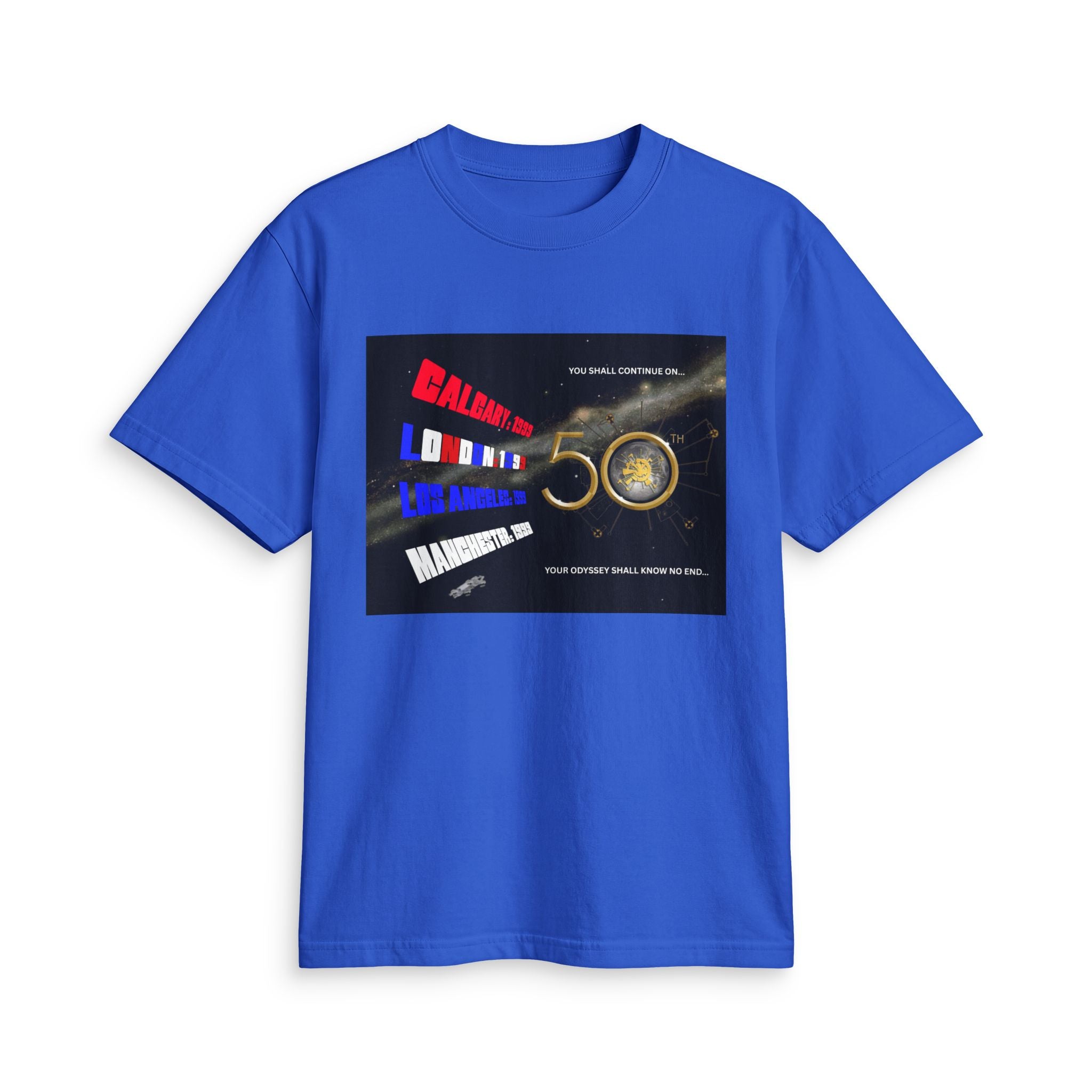 Manchester 1999 50th Anniversary T-Shirt - Style 'D'