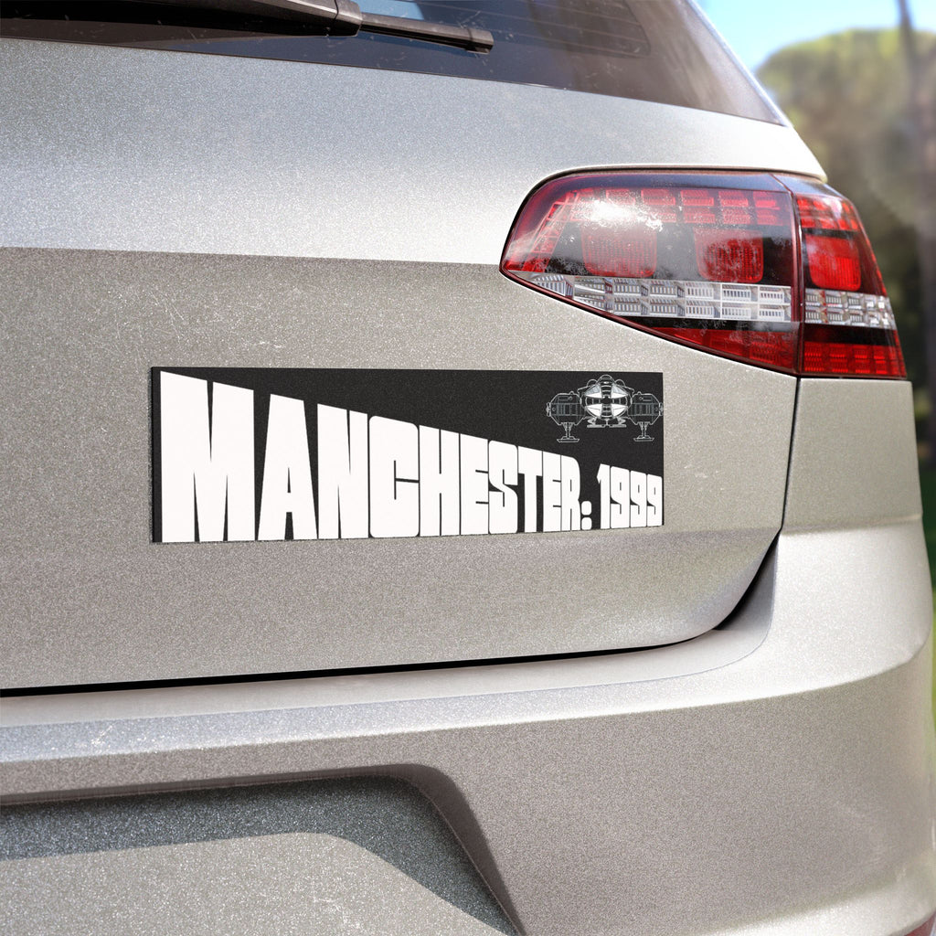 Manchester 1999 Car Magnet — Retro City Pride Bumper Sticker