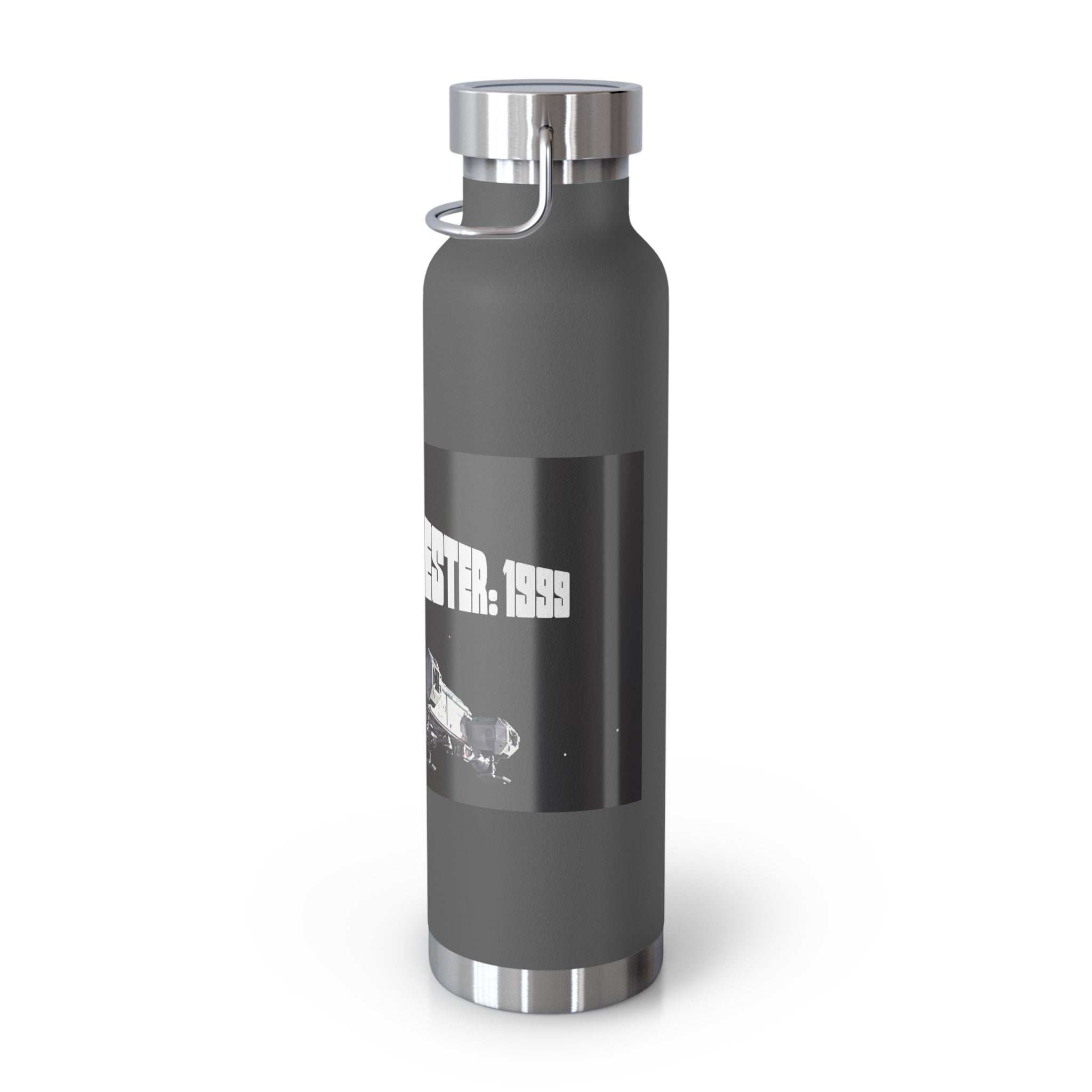Manchester Graphic Insulated Water Bottle — 22oz Copper Vacuum Flask - Style 'A'