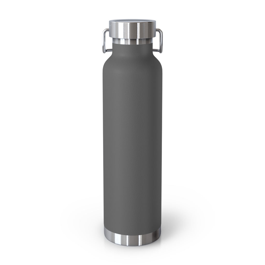 Manchester Graphic Insulated Water Bottle — 22oz Copper Vacuum Flask - Style 'D'