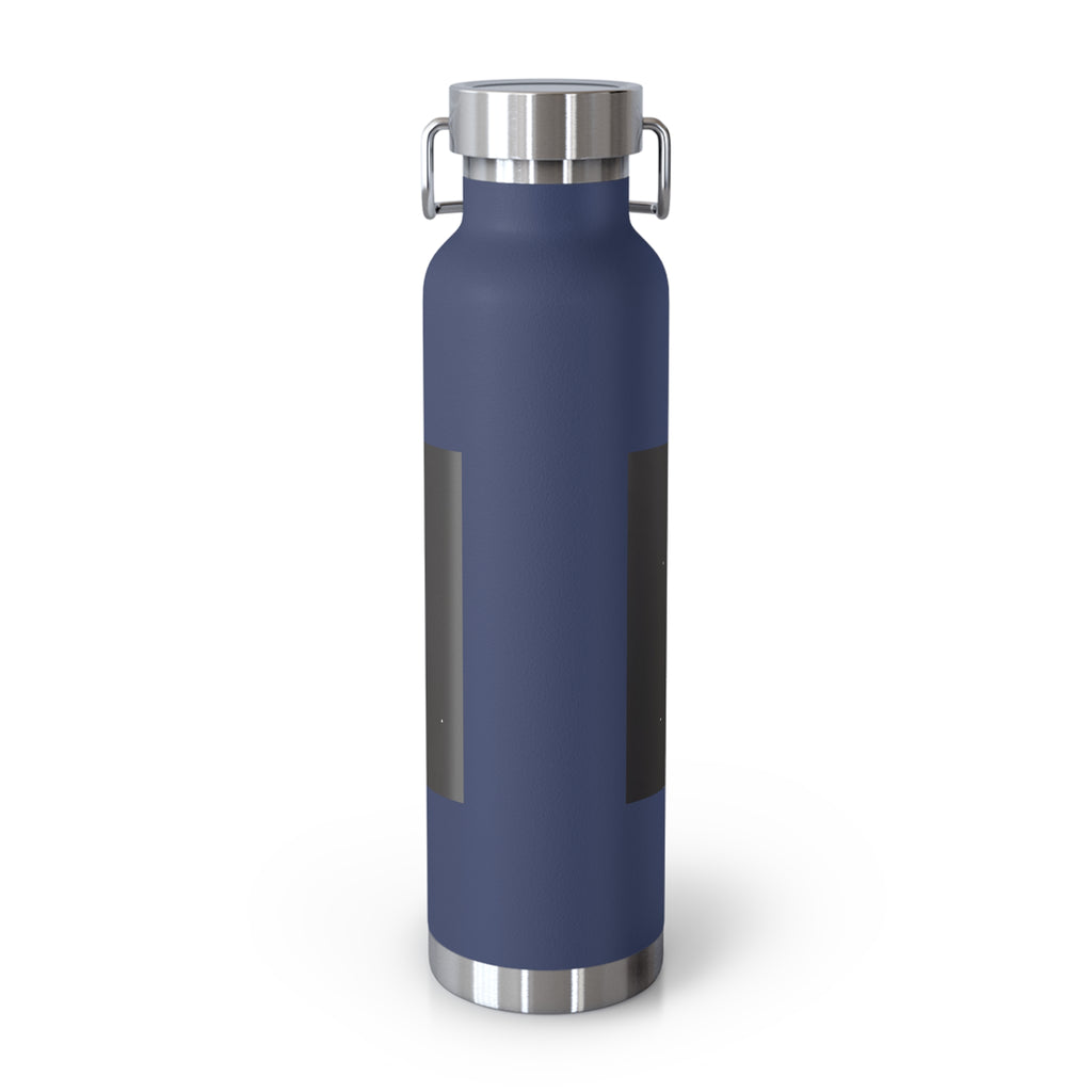 Manchester Graphic Insulated Water Bottle — 22oz Copper Vacuum Flask - Style 'A'