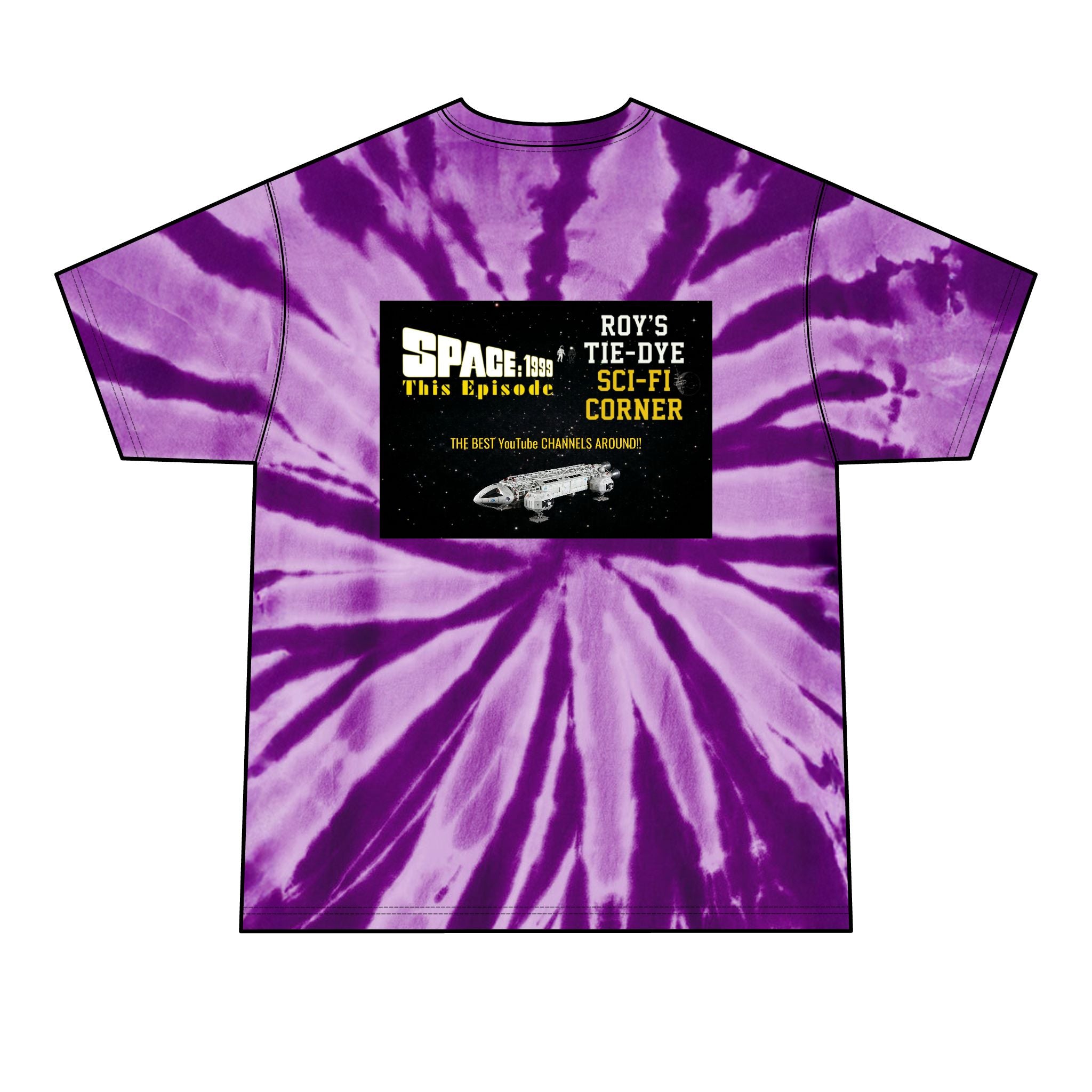 "Return to Moonbase Alpha" Limited Edition T-Shirt Roy's Tie-Dye Sci‑Fi & Space: 1999 - This Episode
