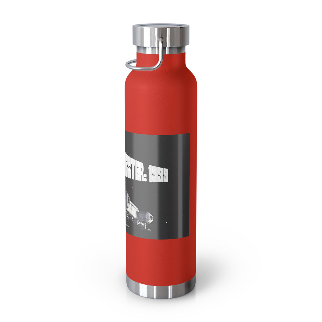 Manchester Graphic Insulated Water Bottle — 22oz Copper Vacuum Flask - Style 'A'