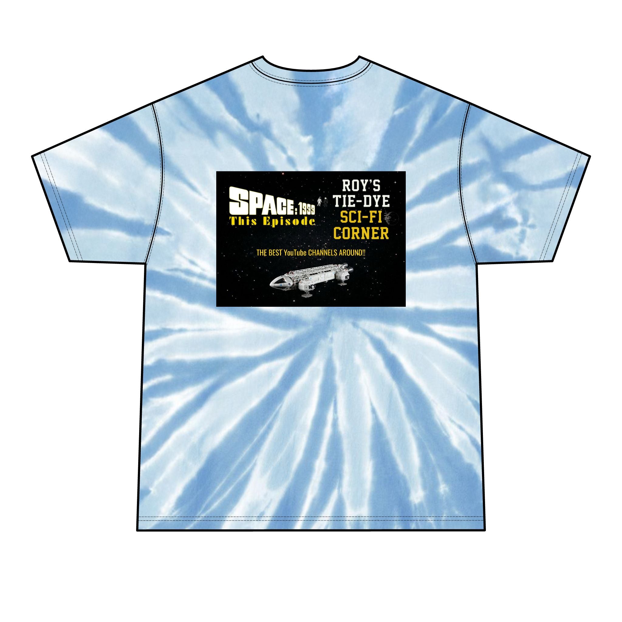 "Return to Moonbase Alpha" Limited Edition T-Shirt Roy's Tie-Dye Sci‑Fi & Space: 1999 - This Episode