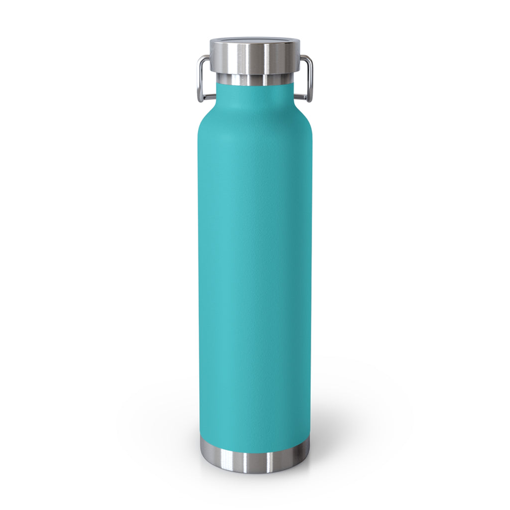 Manchester Graphic Insulated Water Bottle — 22oz Copper Vacuum Flask - Style 'D'