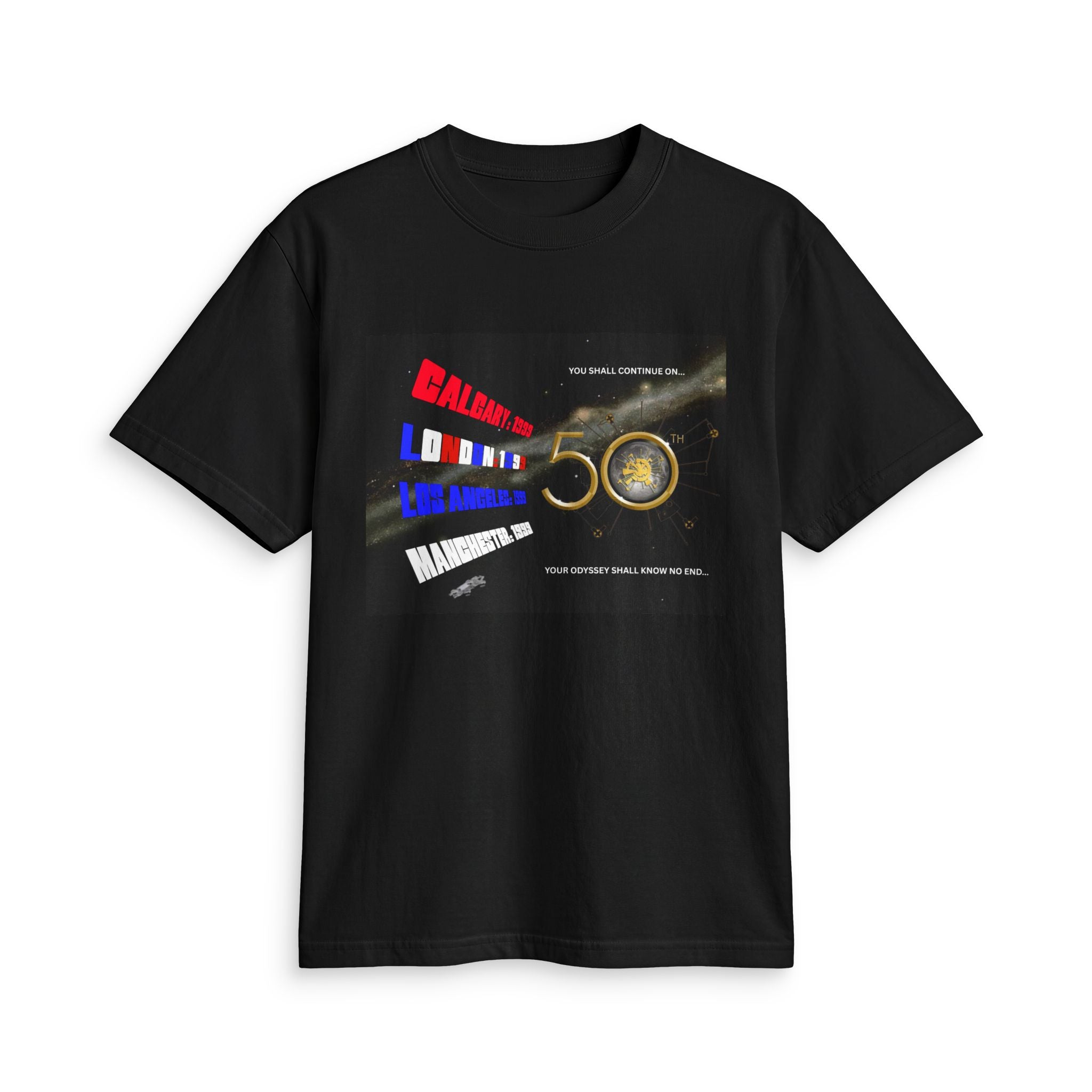 Manchester 1999 50th Anniversary T-Shirt - Style 'D'